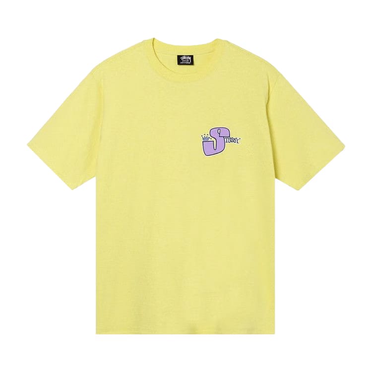 Stussy Phat S T-Shirt Yellow