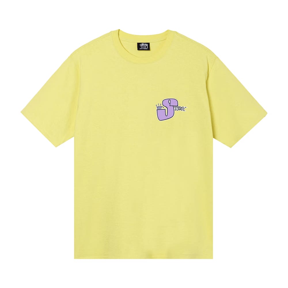 Stussy Phat S T-Shirt Yellow