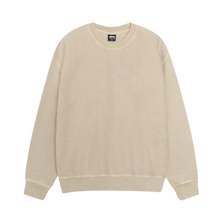 Stussy Pigment Dyed Buana Crew Khaki