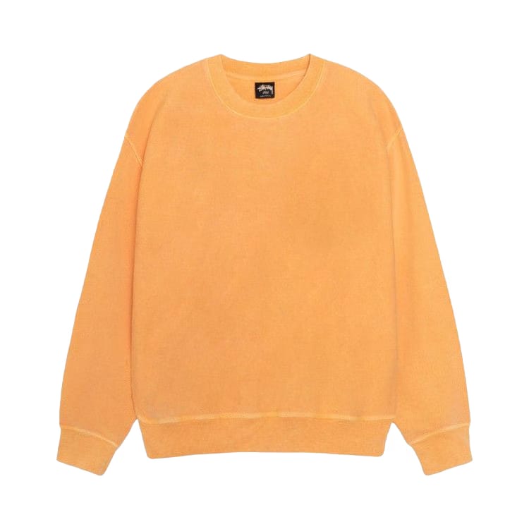 Stussy Pigment Dyed Buana Crew Orange