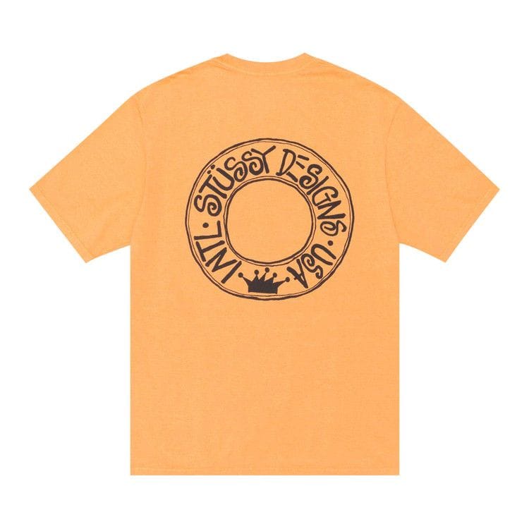 Stussy Pigment Dyed Buana T-Shirt Orange