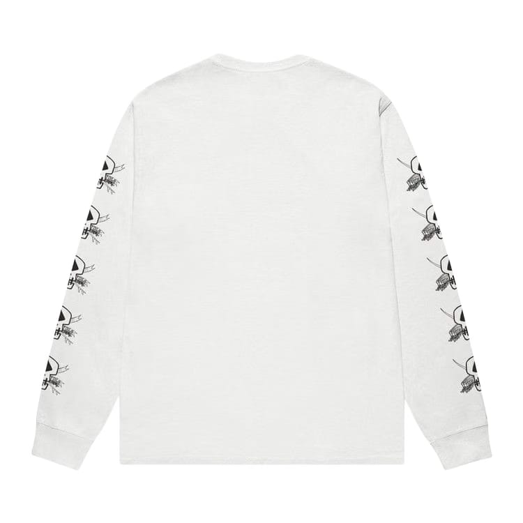 Stussy Pigment Dyed Foils Long-Sleeve T-Shirt Natural