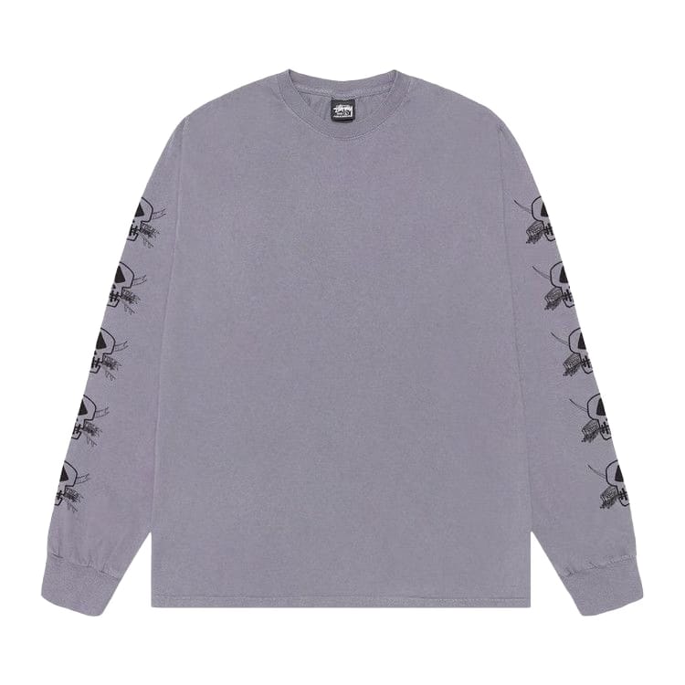 Stussy Pigment Dyed Foils Long-Sleeve T-Shirt Shark