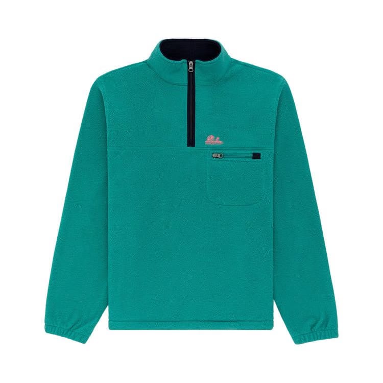 Aimé Leon Dore Quarter Zip Fleece Pullover Porcelain Green