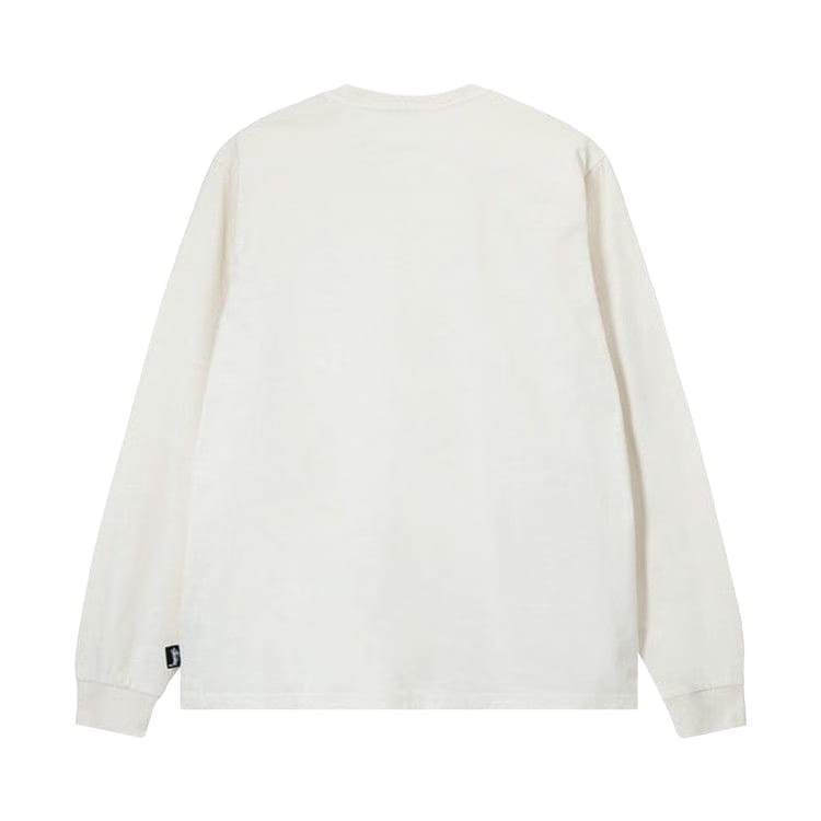 Stussy Pigment Dyed Long-Sleeve Crew Natural