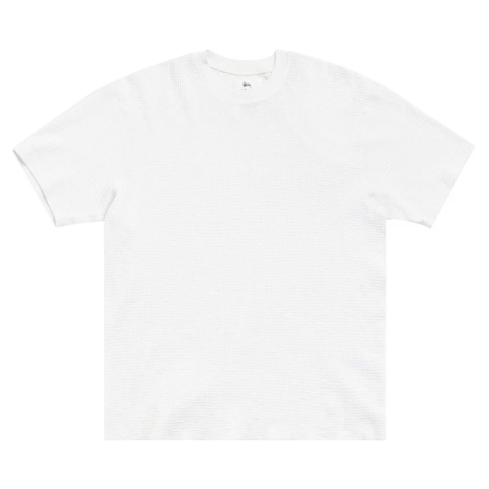 Stussy Pigment Dyed Shorts-Sleeve Thermal White