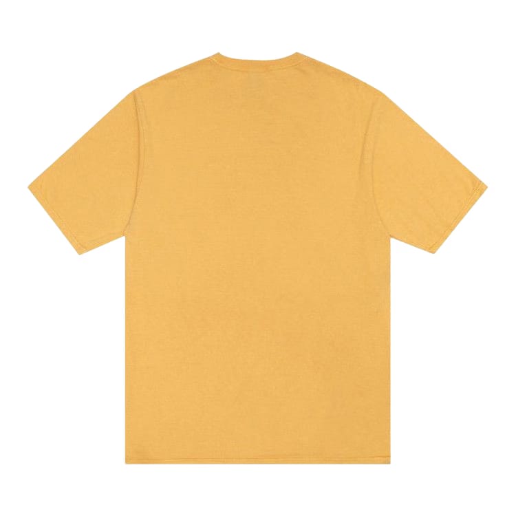 Stussy Pigment Dyed Small Stock T-Shirt Honey