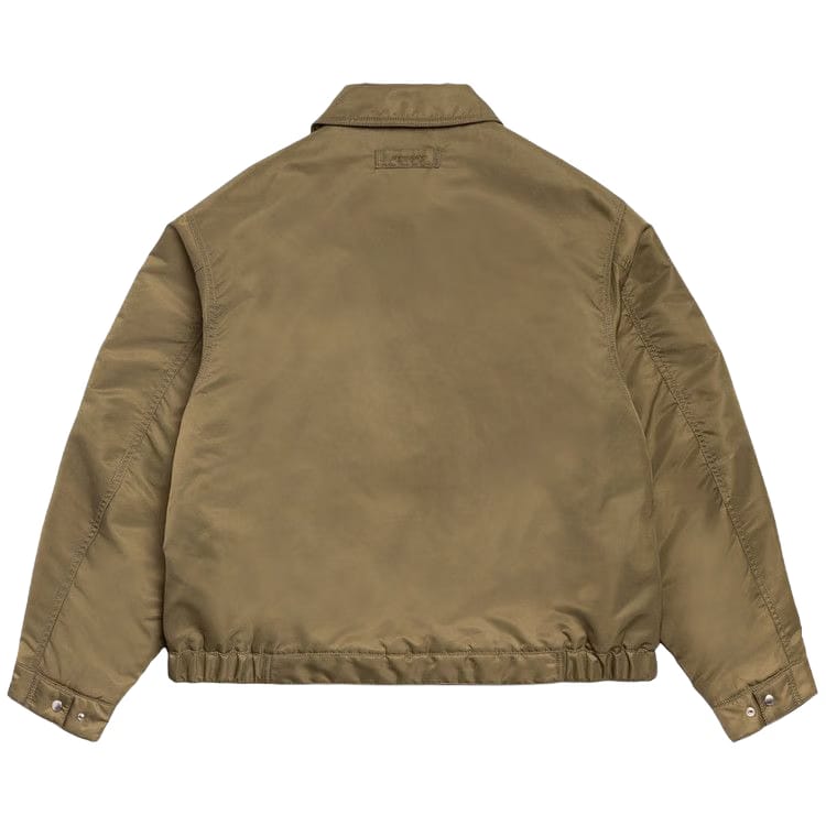 Stussy Pile Lined Zip Jacket Olive