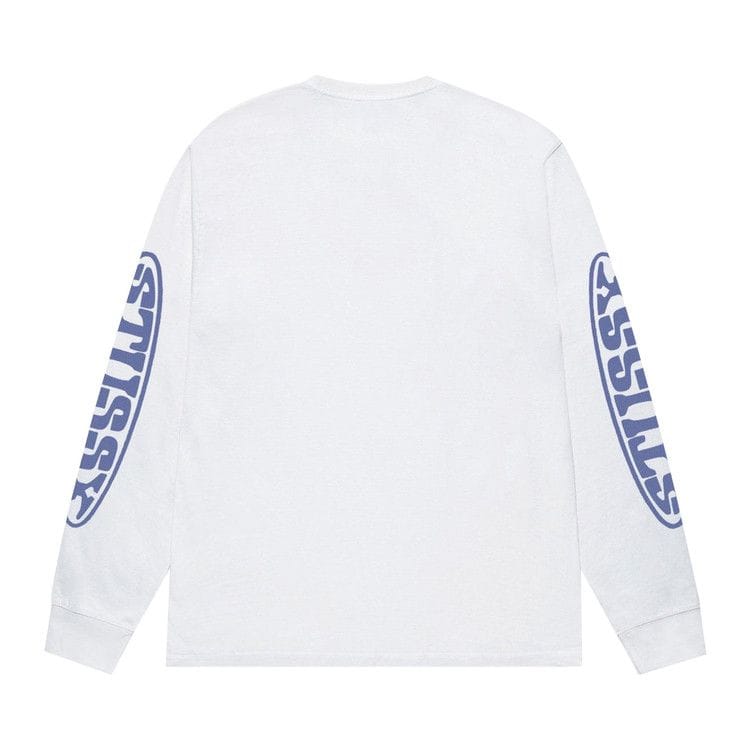 Stussy Pill Long-Sleeve T-Shirt White