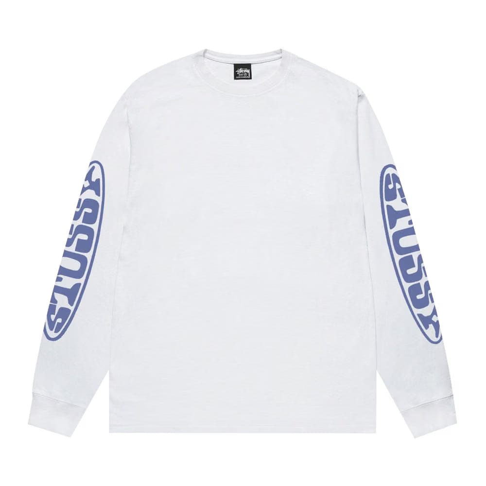 Stussy Pill Long-Sleeve T-Shirt White