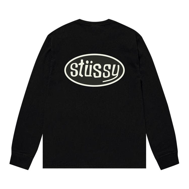 Stussy Pitstop Long-Sleeve T-Shirt Black