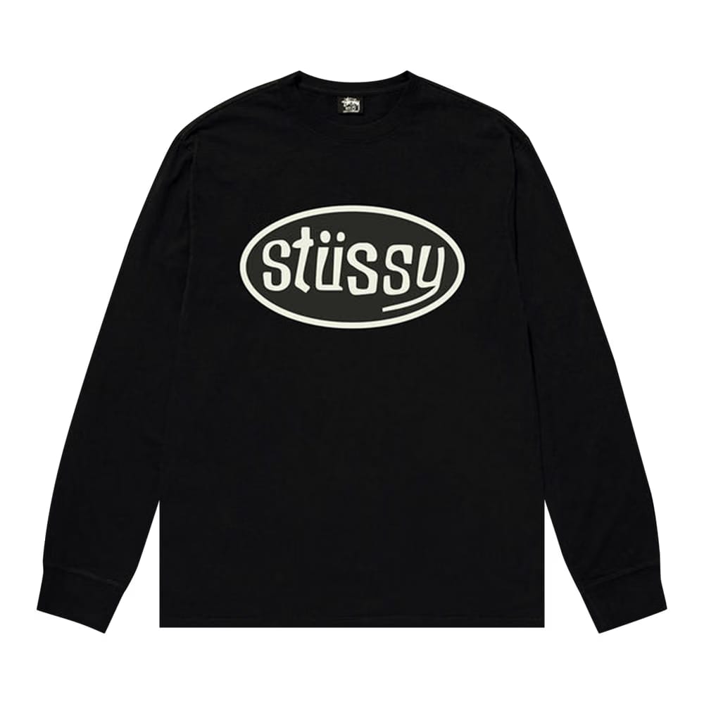 Stussy Pitstop Long-Sleeve T-Shirt Black