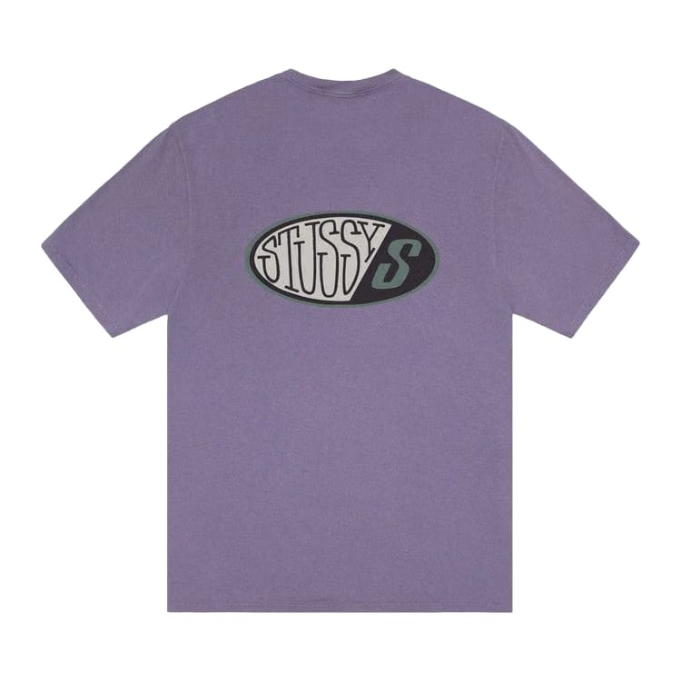Stussy Pitstop T-Shirt Pigment Dyed Grape