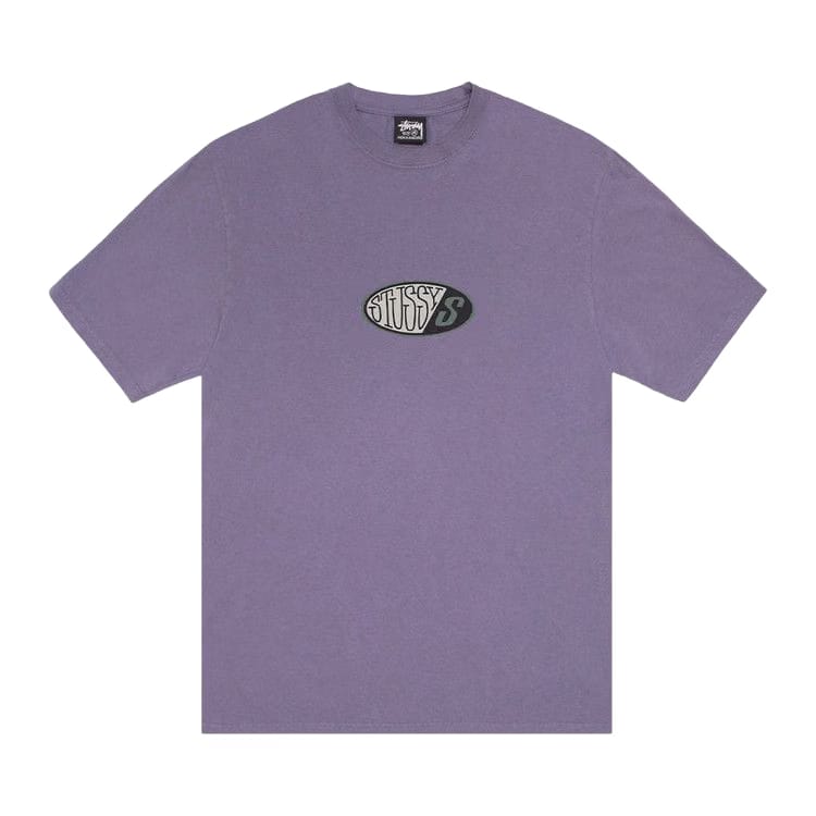 Stussy Pitstop T-Shirt Pigment Dyed Grape