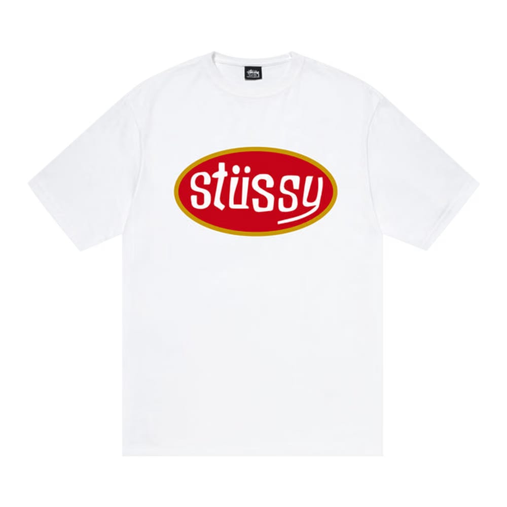 Stussy Pitstop T-Shirt White