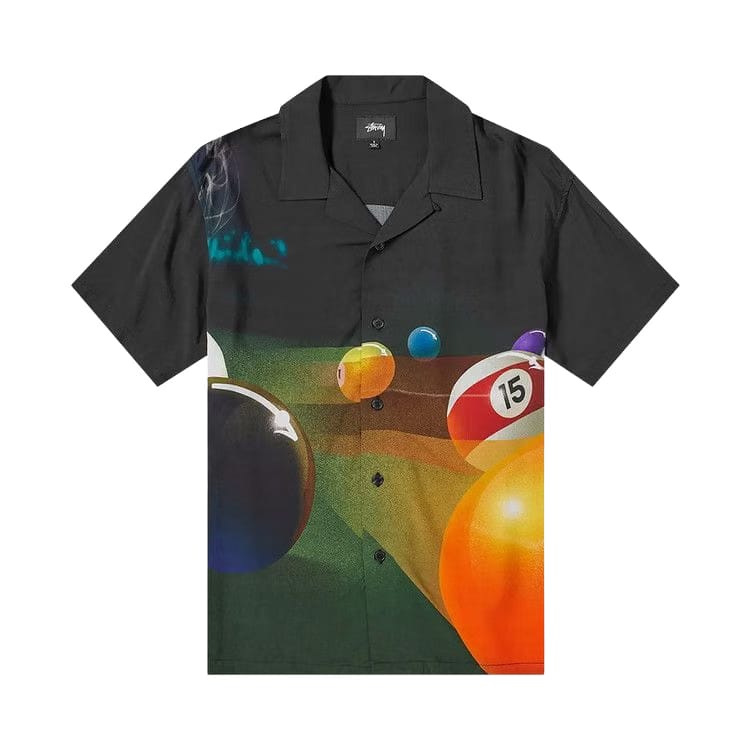 Stussy Pool Hall Shirt Black