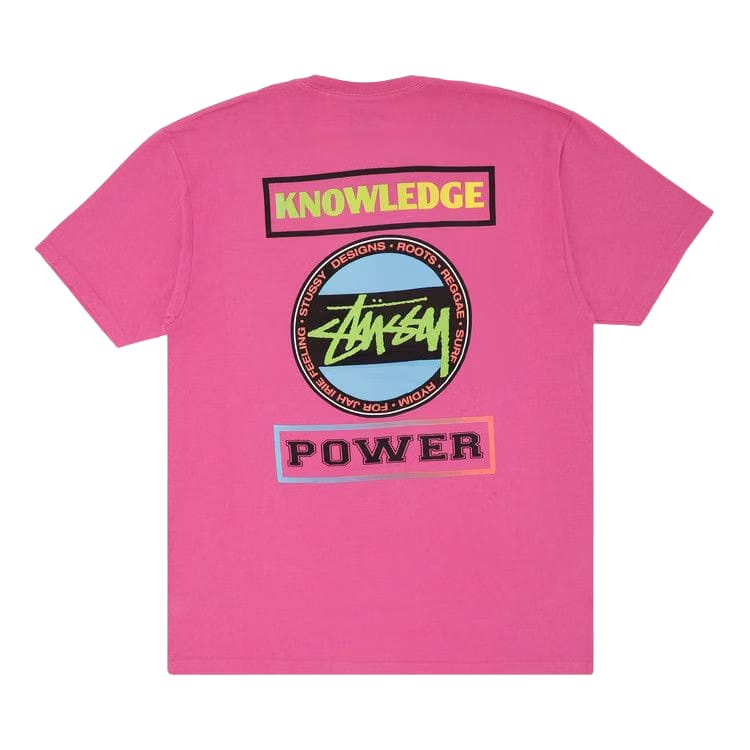 Stussy Power T-Shirt Pink