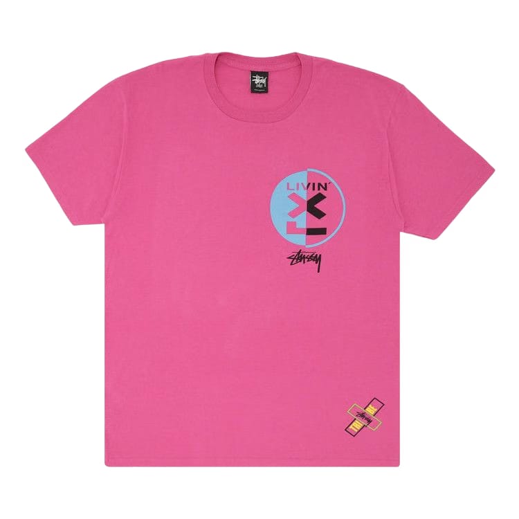 Stussy Power T-Shirt Pink
