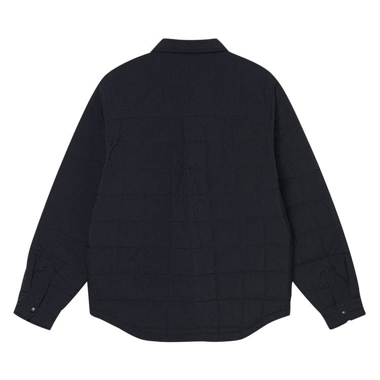 Stussy Quilted Fatigue Shirt Black