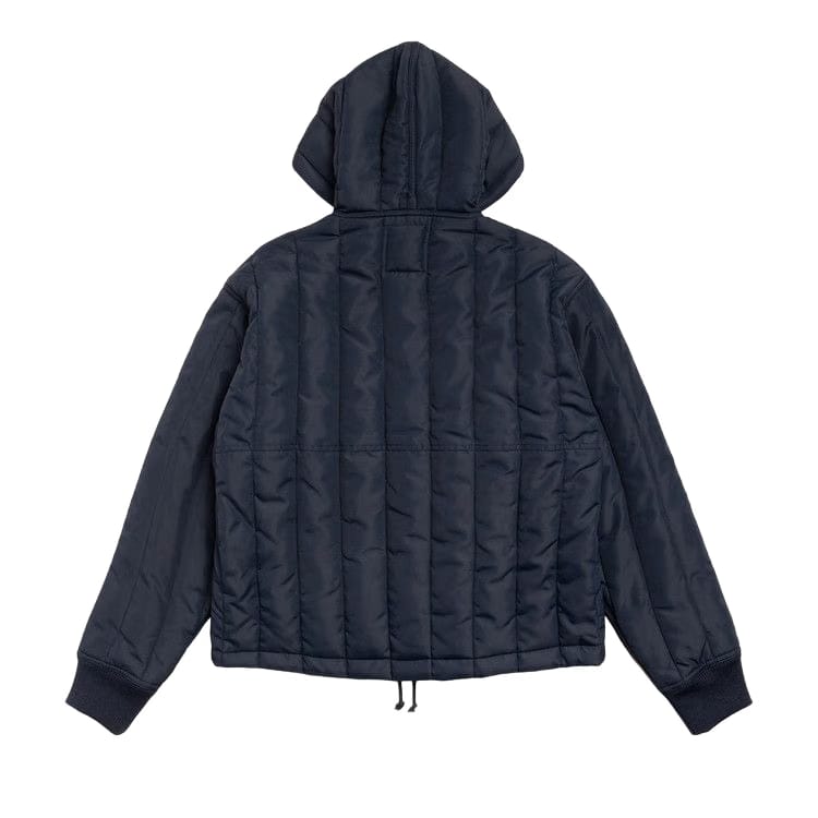 Stussy Quilted Nylon Work Jacket Navy