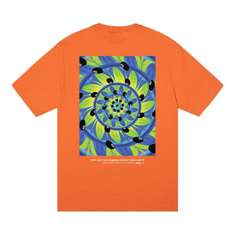 Stussy Rabbit Hole T-Shirt Coral