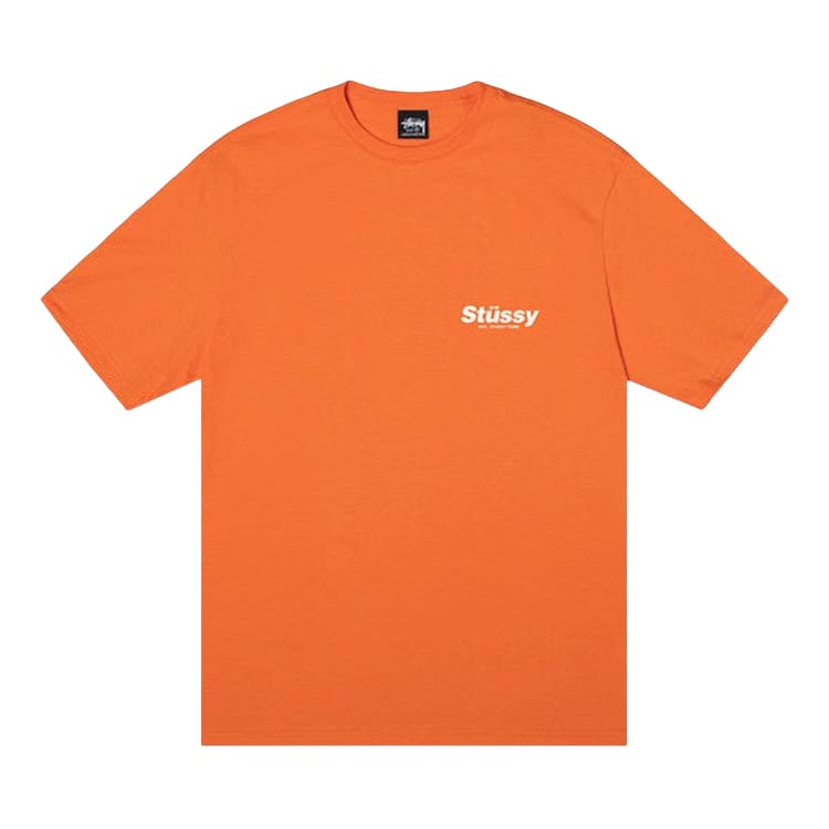 Stussy Rabbit Hole T-Shirt Coral