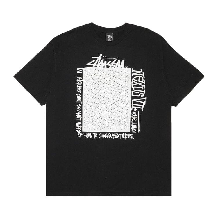 Stussy Rain Frame T-Shirt Black