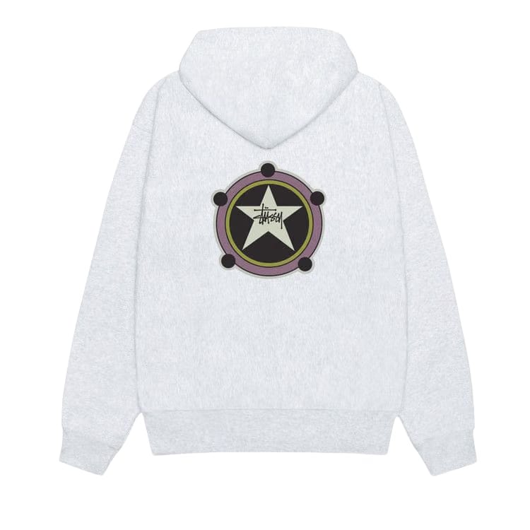 Stussy Ranger Zip Hoodie Ash Heather
