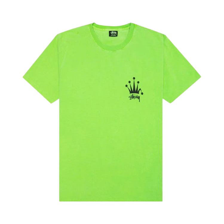 Stussy Regal Crown Pigment Dyed T-Shirt Green