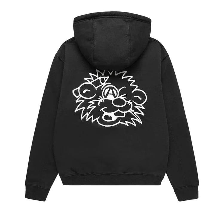 Brain Dead Jiblets Zip Up Hoodie Black
