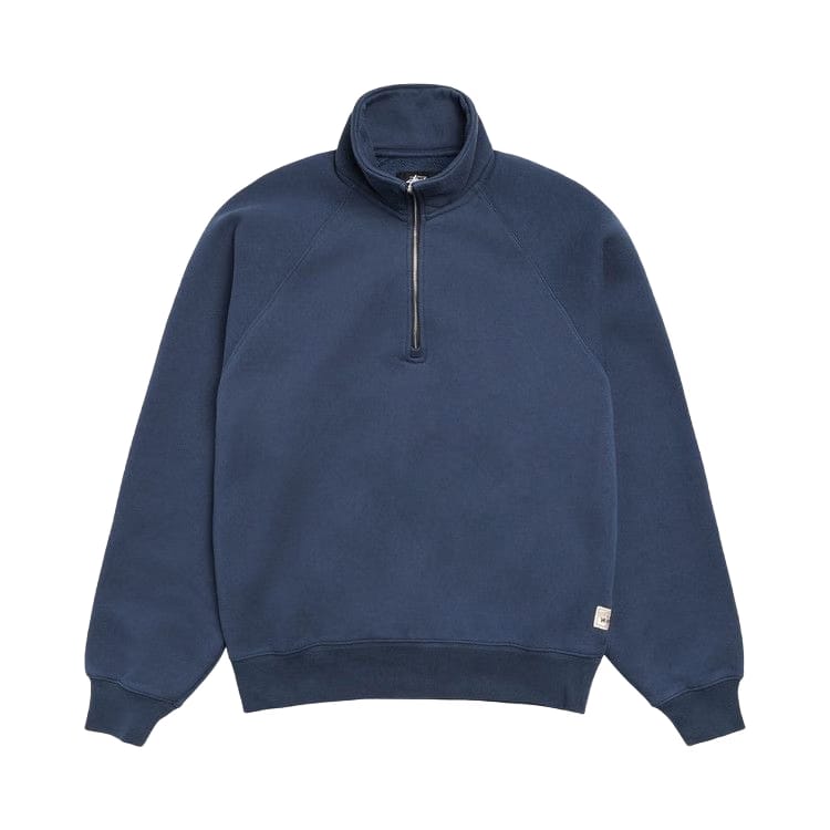 Stussy Relaxed Half Zip Navy
