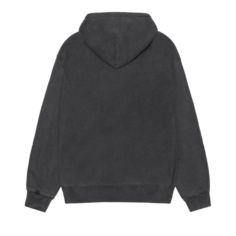Stussy Smooth Stock Pigment Dyed Hoodie Black