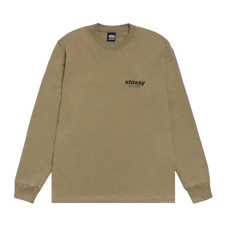 Stussy Rollers Long-Sleeve T-Shirt Olive