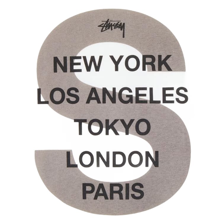 Stussy S Cities T-Shirt White