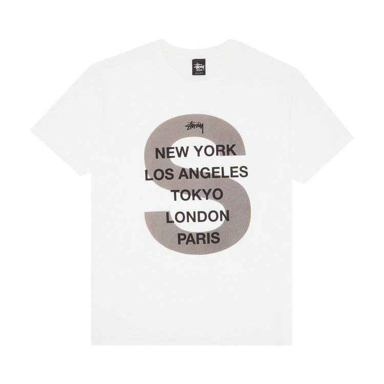 Stussy S Cities T-Shirt White