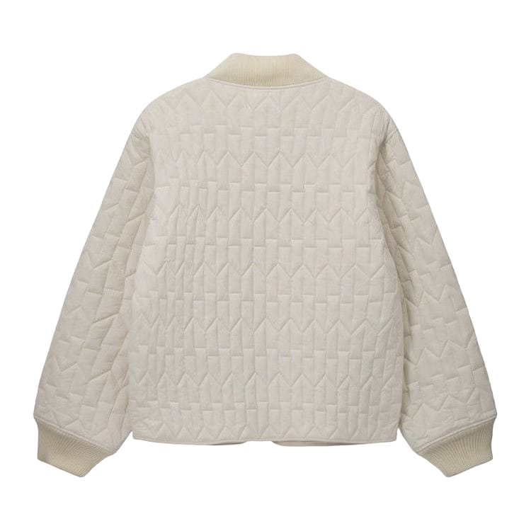 Stussy S Quilted Liner Jacket Cream
