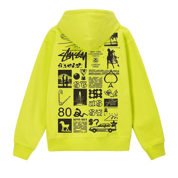 Stussy Sara Zip Hoodie Keylime