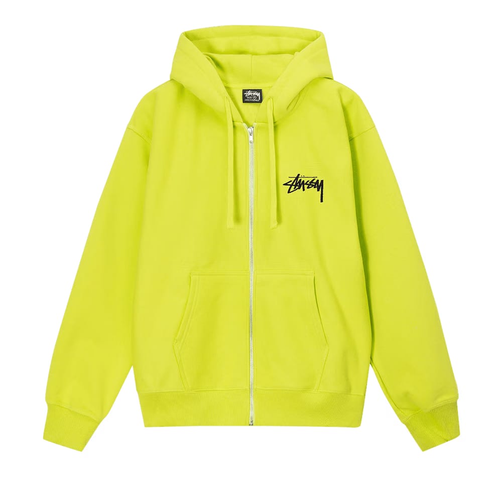 Stussy Sara Zip Hoodie Keylime
