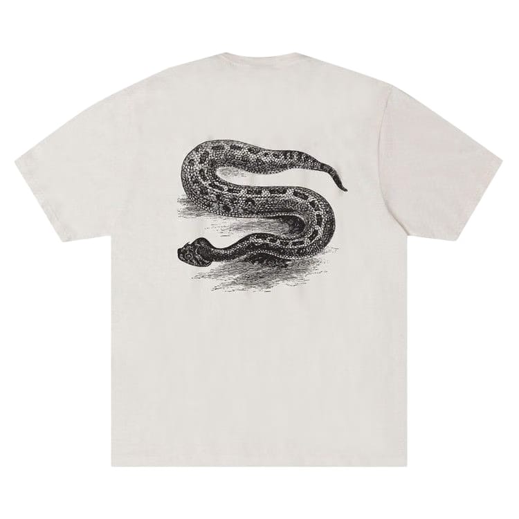 Stussy Serpent T-Shirt Pigment Dyed Natural