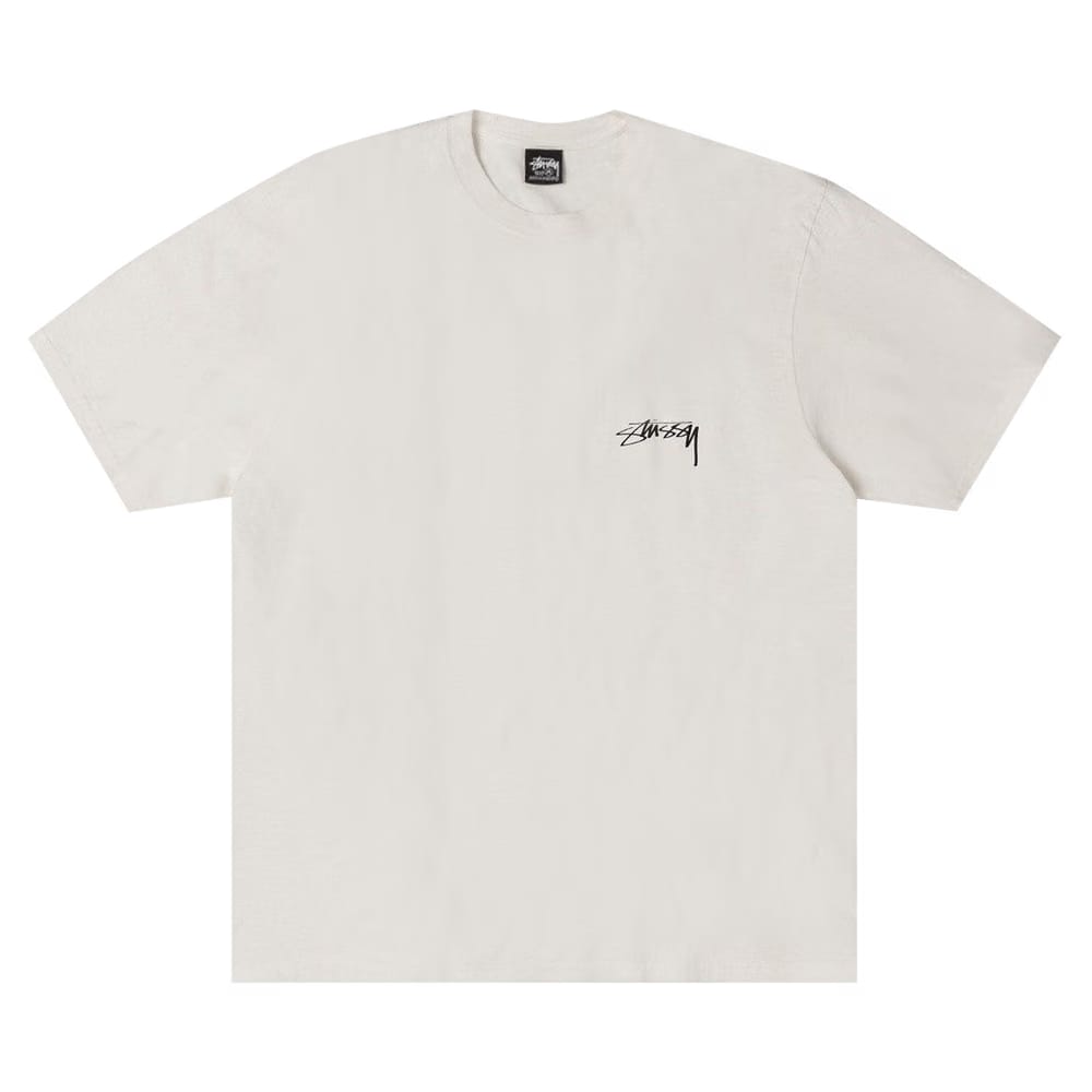 Stussy Serpent T-Shirt Pigment Dyed Natural