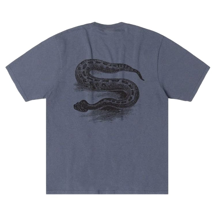 Stussy Serpent T-Shirt Pigment Dyed Navy