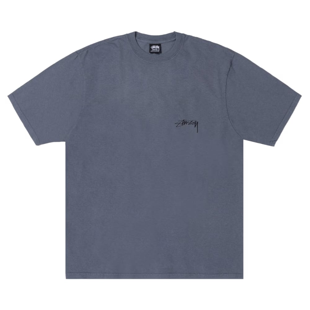Stussy Serpent T-Shirt Pigment Dyed Navy