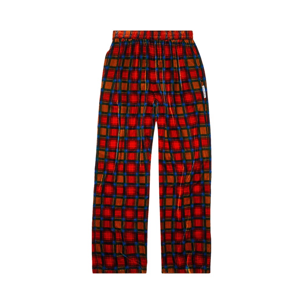 Acne Studios Checked Pajama Style Pants Red/Black