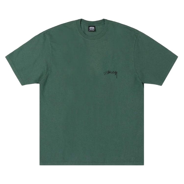 Stussy Serpent T-Shirt Pigment Dyed Pine