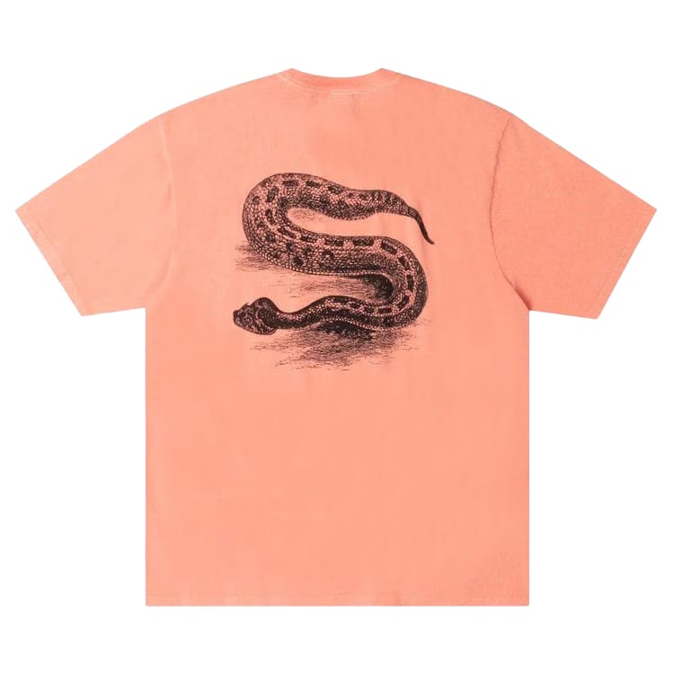 Stussy Serpent T-Shirt Pigment Dyed Sherbert