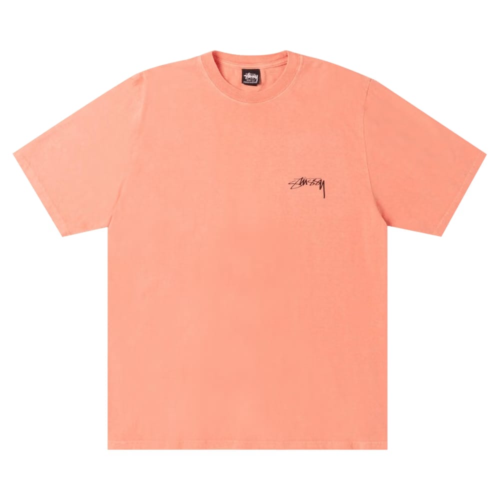 Stussy Serpent T-Shirt Pigment Dyed Sherbert