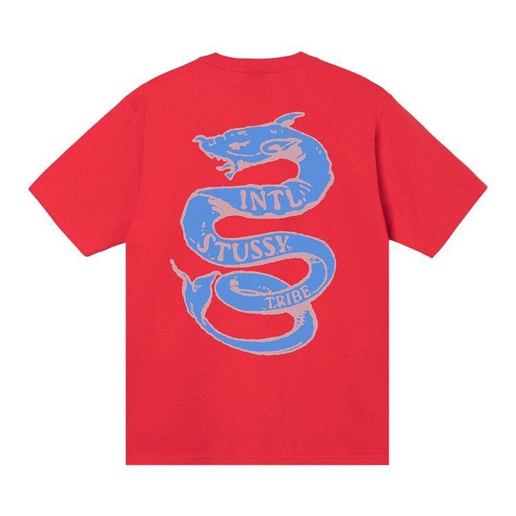 Stussy Serpent T-Shirt Red