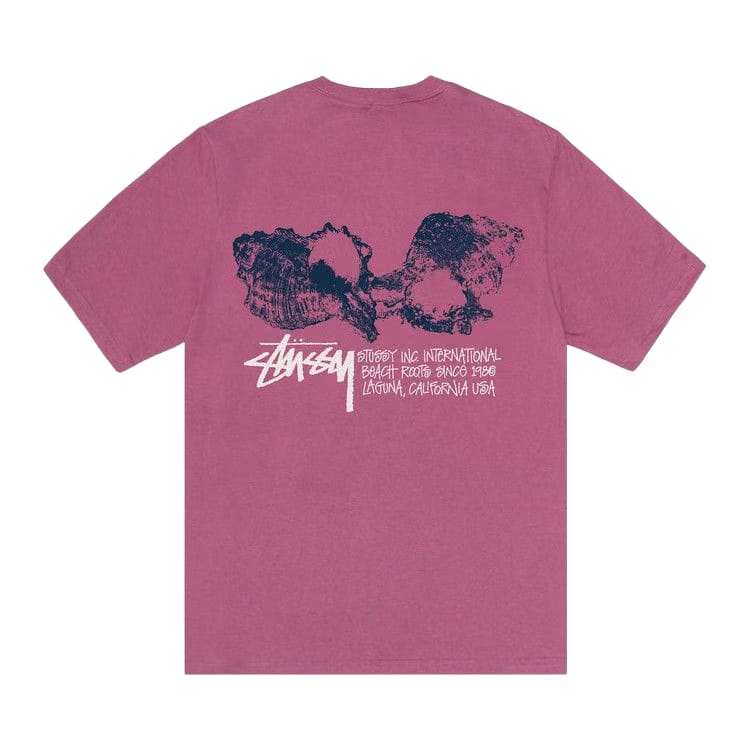 Stussy Shells T-Shirt Berry