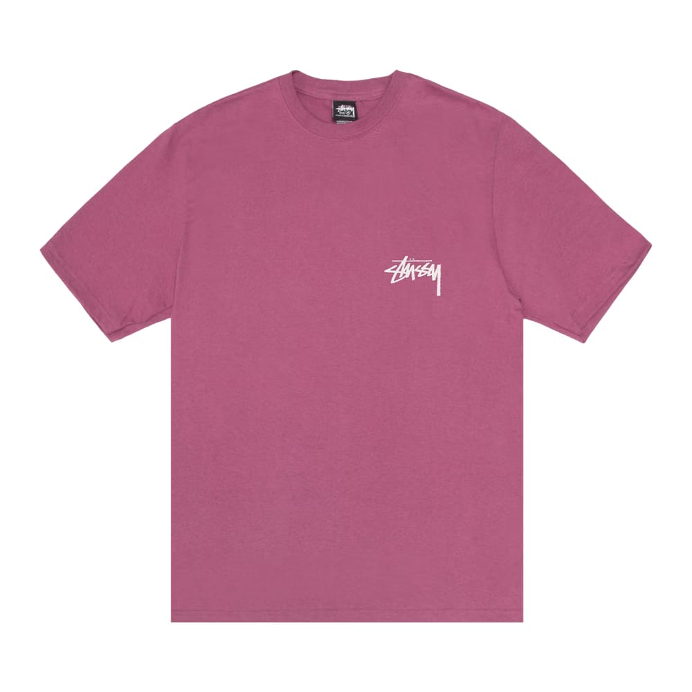 Stussy Shells T-Shirt Berry