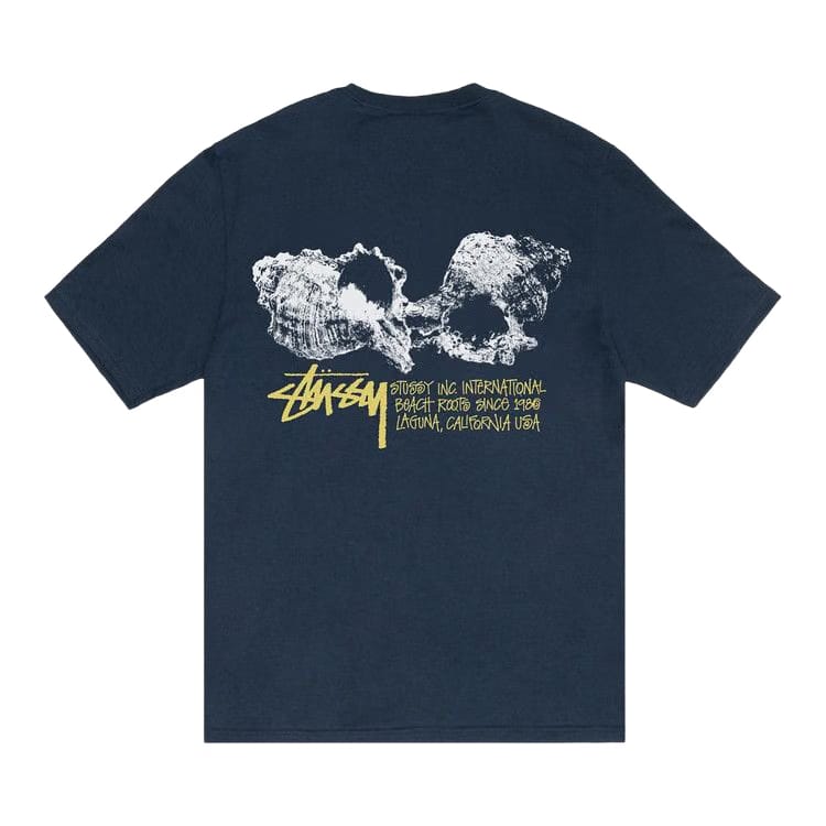 Stussy Shells T-Shirt Navy